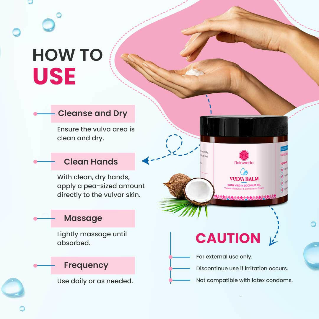 Natruveda  Natural Vulva Balm - Fragrance Free - Natruveda #